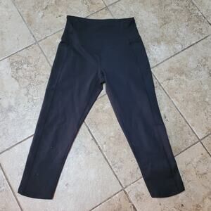 Zella Capri Leggings Yoga Pants Black XS